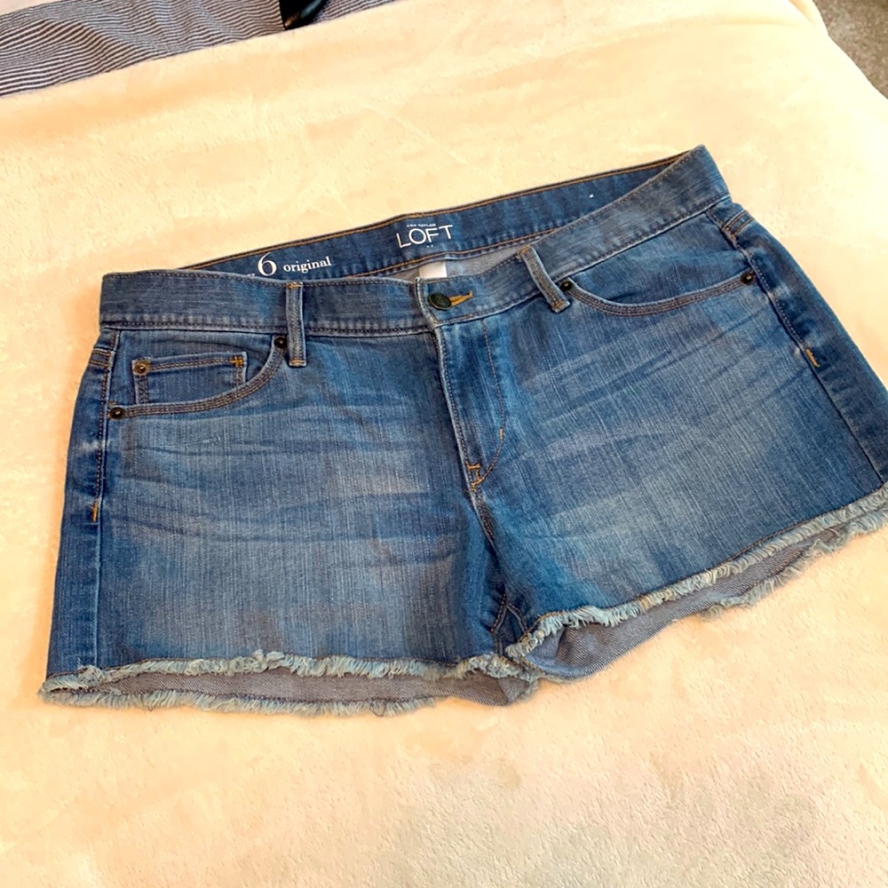 Ann Taylor Loft Jean Shorts